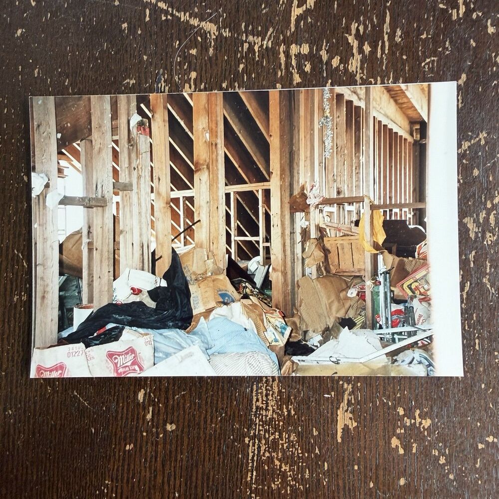 Original Photo Royal Palm Lodge Homestead FL Destroyed Hurricane Andrew 1992 4x6